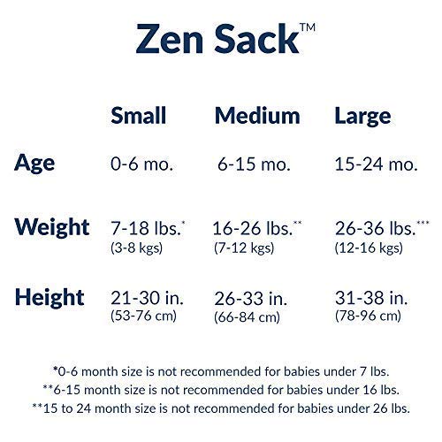 Bean Zen Sack Classic & Winter Bundle | שקי שינה משוקללים בעדינות | תינוק: 15-24 חודשים | עזרה